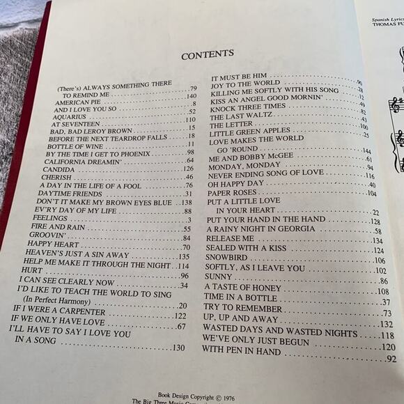 HOME LIBRARY SERIES Volume 4 With 54 Songs from 1960-1976 Voice, Piano & Guitar - Picture 3 of 5